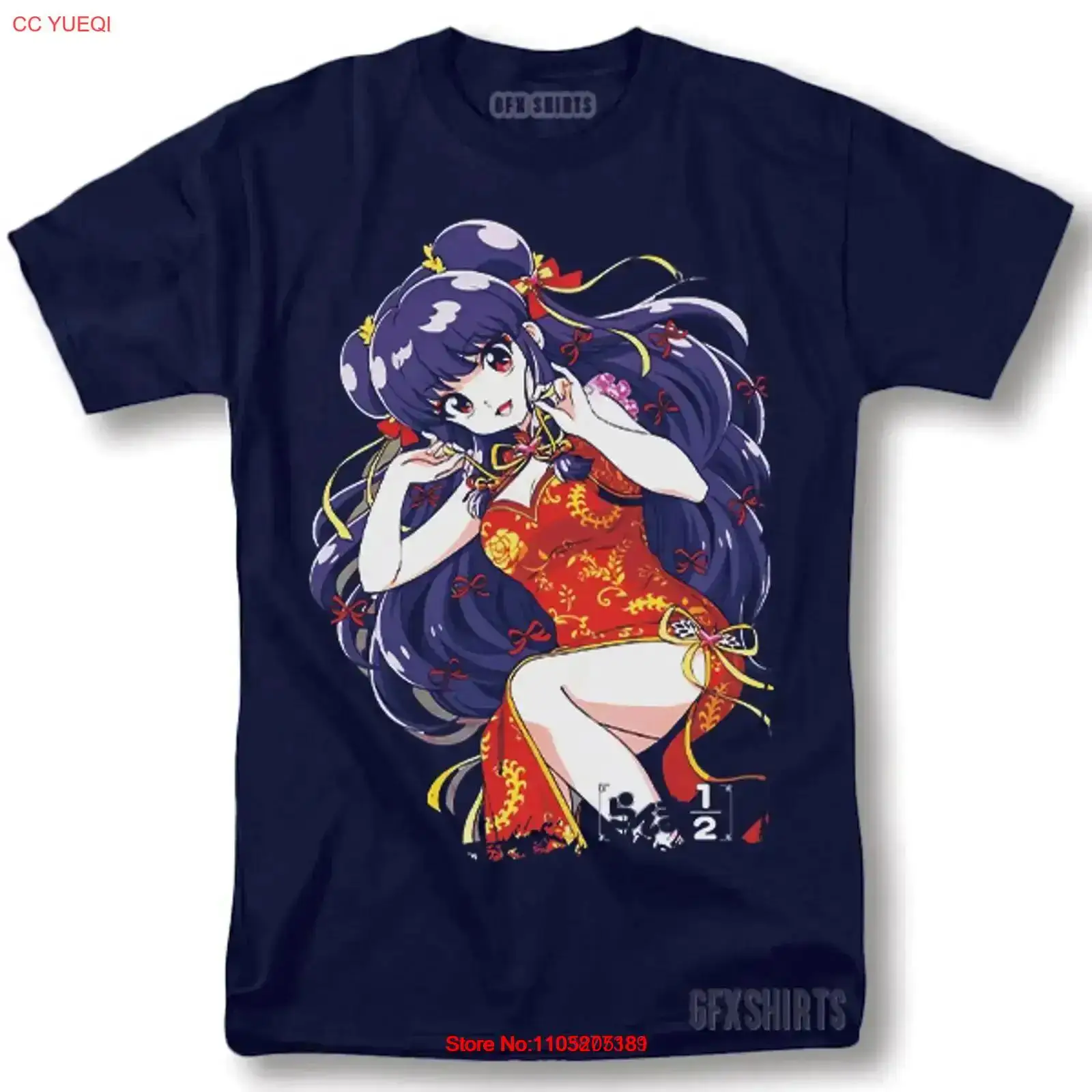 Ranma 1 2 T Shirt Anime Manga  - Vintage Fashion Jersey review and price