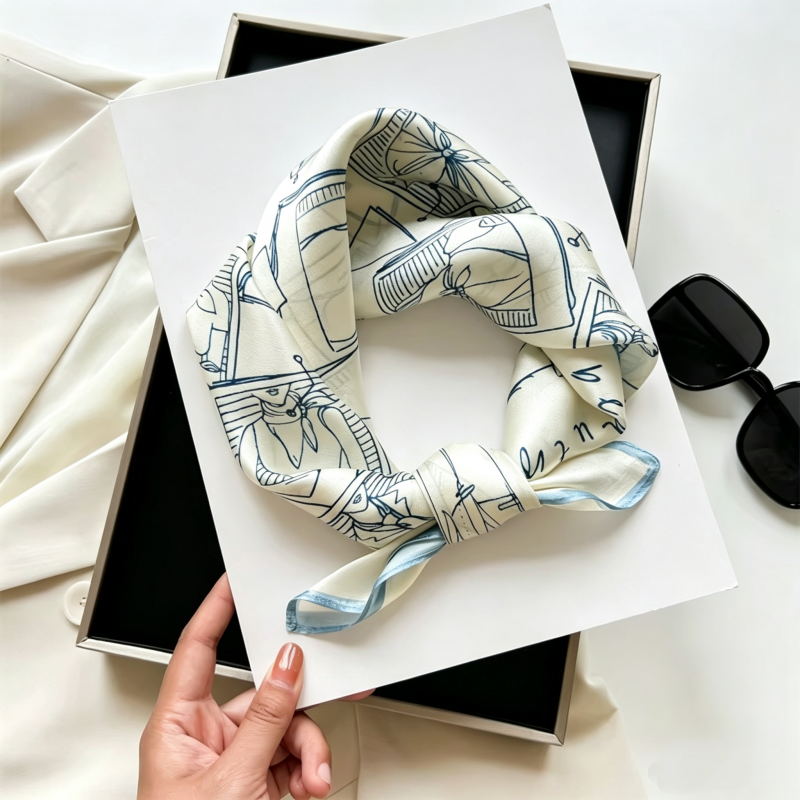 Vintage Sketch Print Satin Sma - Vintage Fashion Sketches review and price