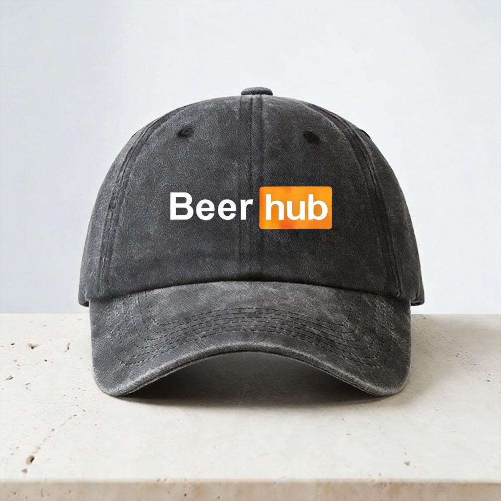 Beer Hub print Baseball Caps V - Vintage Fashion Hub review and price