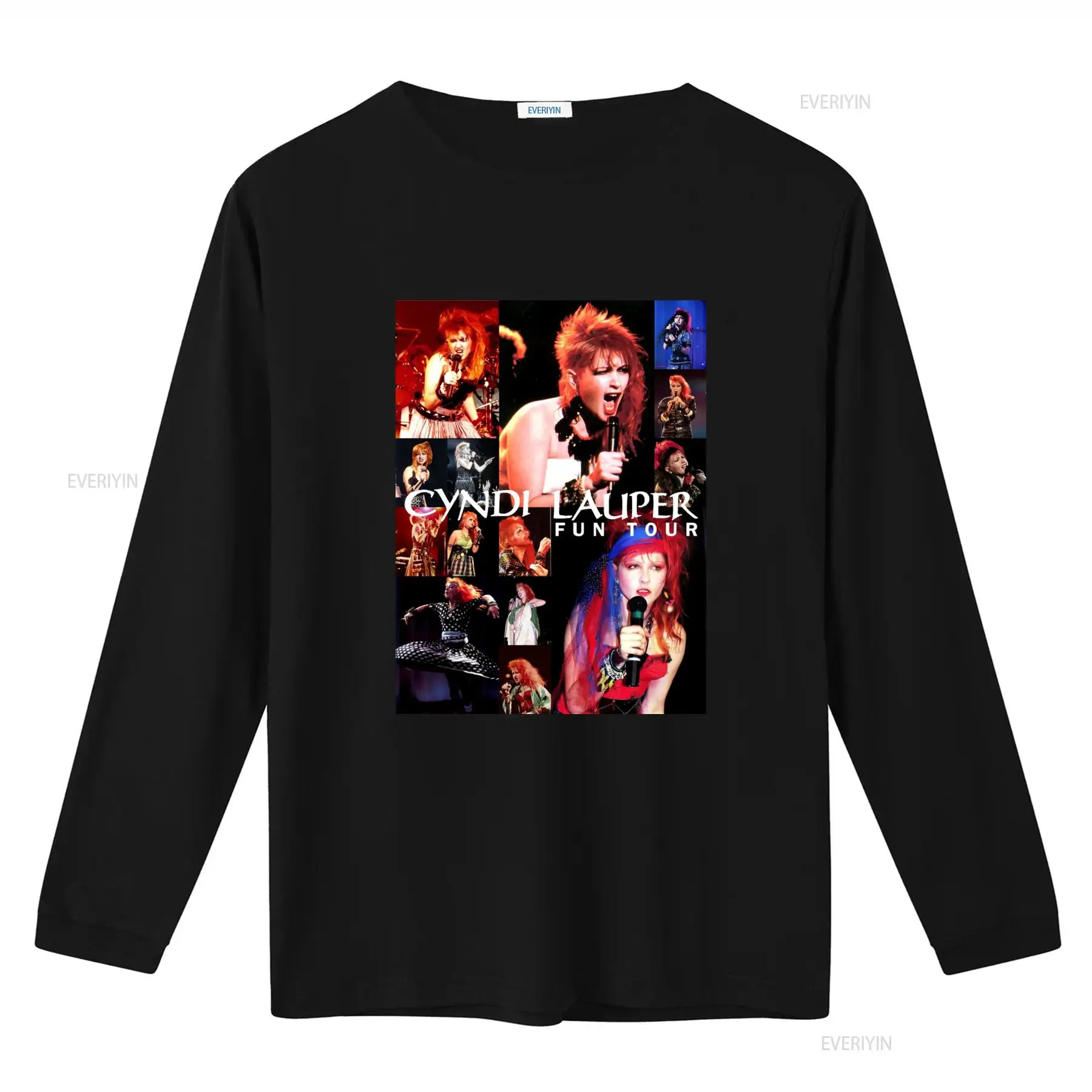 Cyndi Lauper Fun Tour T Shirt  - Vintage Fashion Jersey review and price