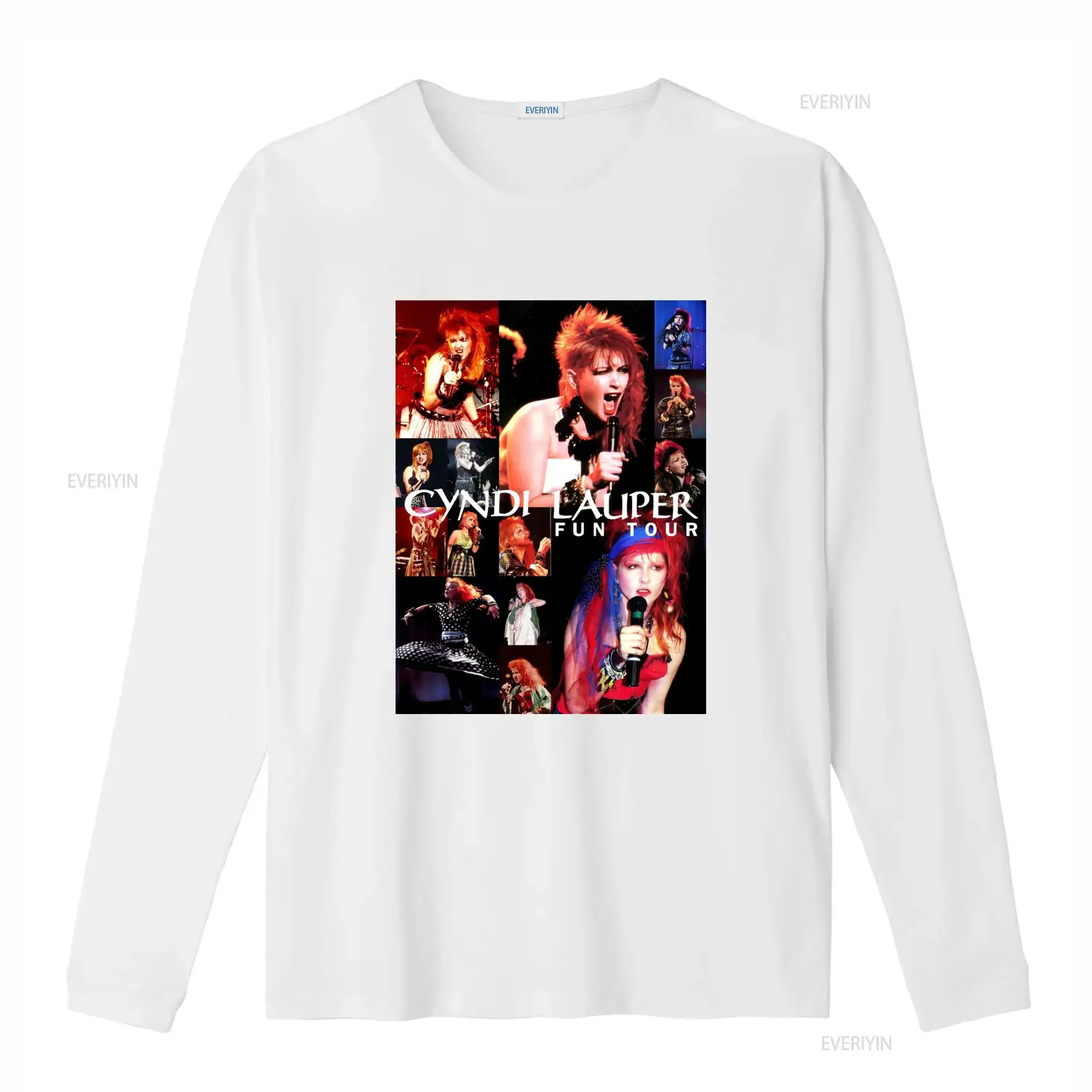 Cyndi Lauper Fun Tour T Shirt  - Vintage Fashion Jersey review and price