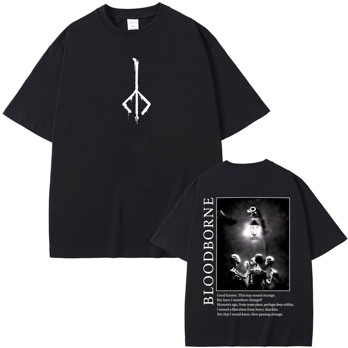 Game Bloodborne T-shirt Summer - Vintage Fashion Game review and price