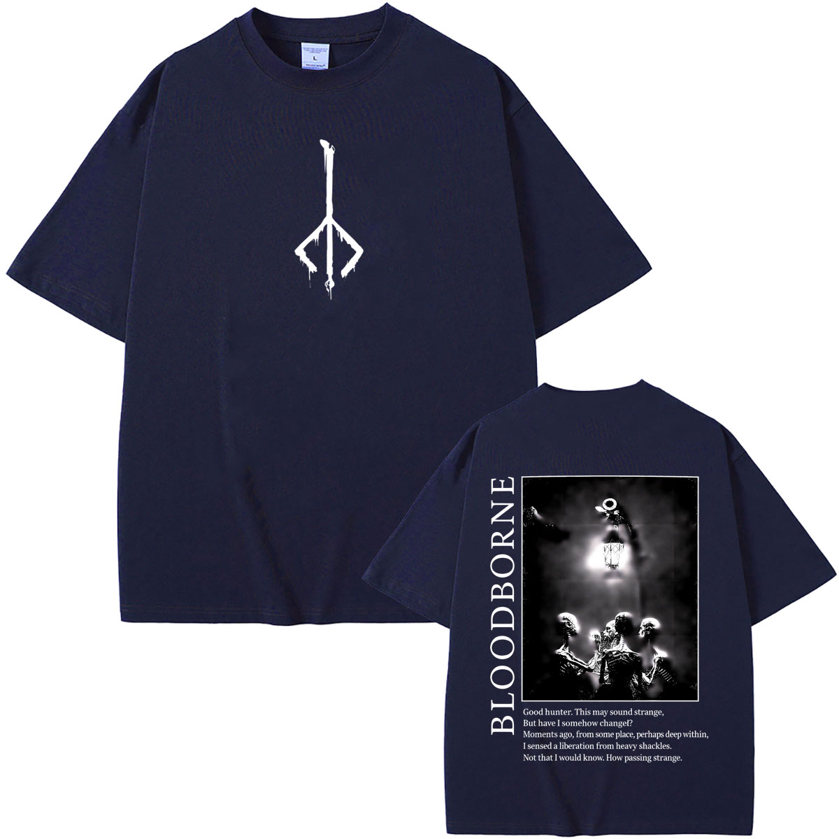 Game Bloodborne T-shirt Summer - Vintage Fashion Game review and price