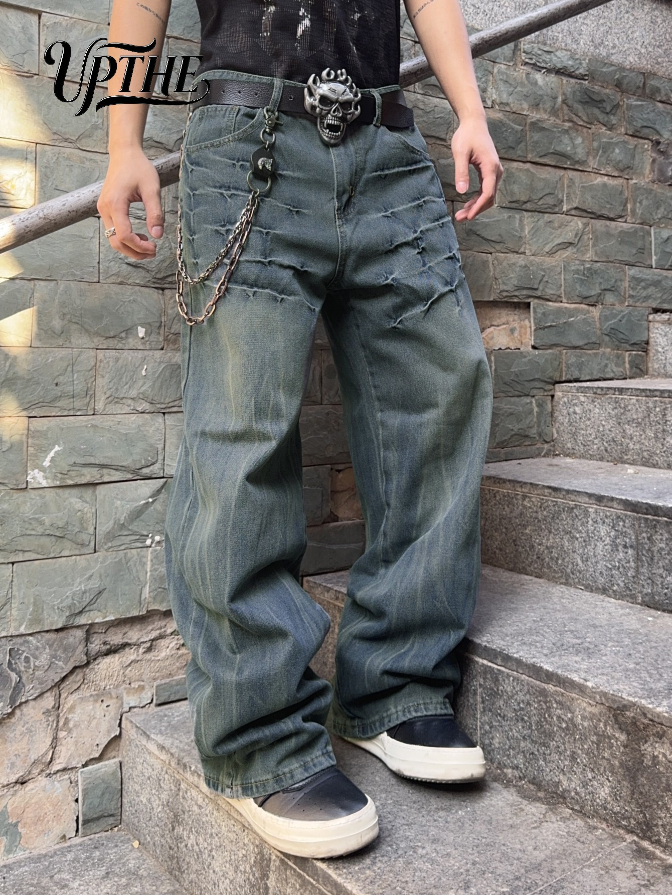 UP.THE Vintage Blue UP THE Bag - Retro Track Pant review and price