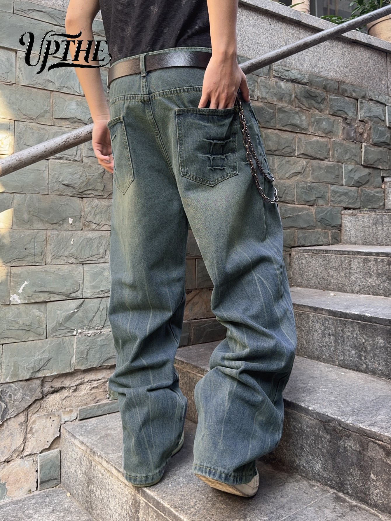 UP.THE Vintage Blue UP THE Bag - Retro Track Pant review and price
