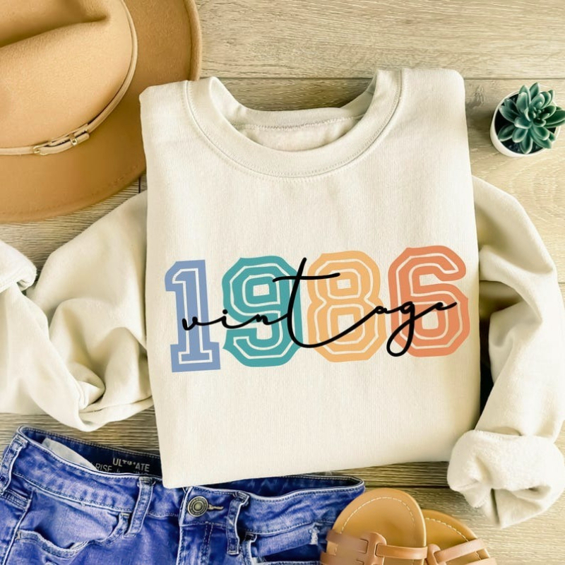 Vintage 1986 40th Birthday Win - Vintage Fashion Retro Outfit review and price