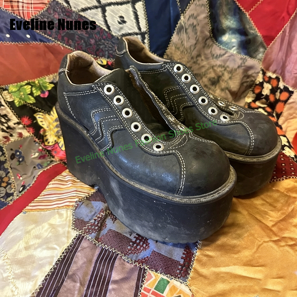 Y2K Platform Wedge Fashion Pum - Vintage Y2K review and price