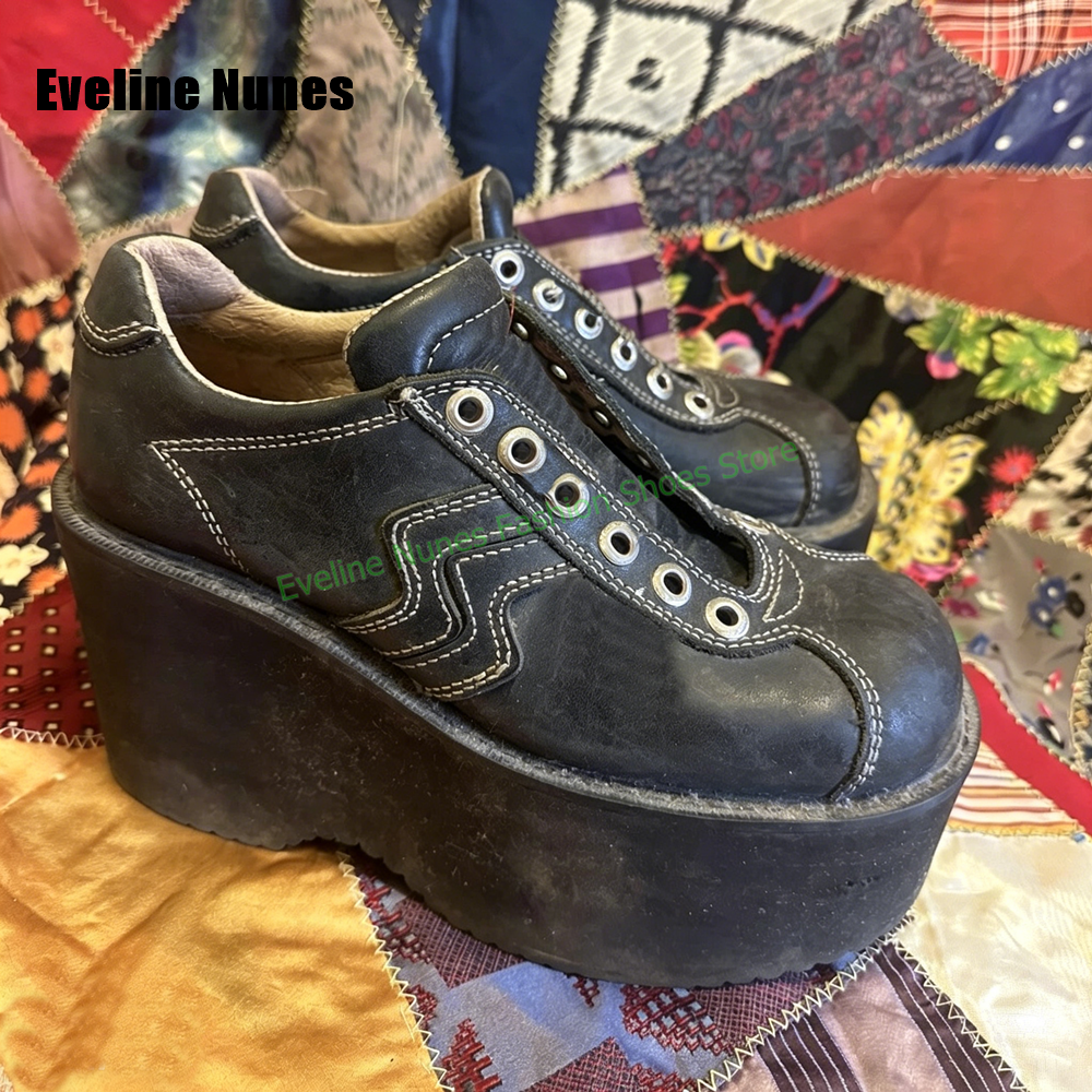 Y2K Platform Wedge Fashion Pum - Vintage Y2K review and price