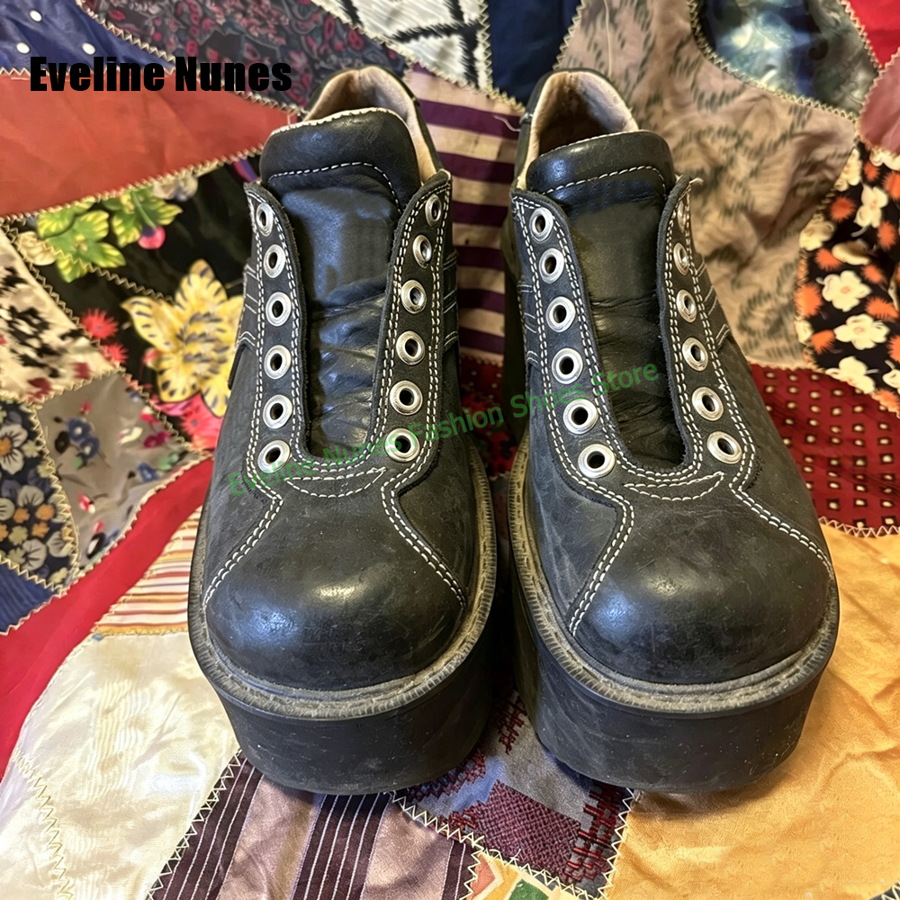 Y2K Platform Wedge Fashion Pum - Vintage Y2K review and price