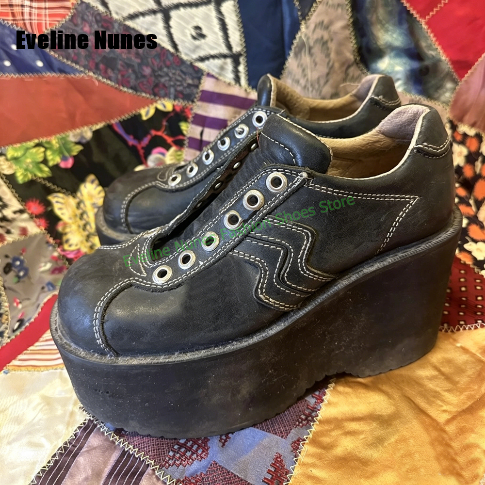 Y2K Platform Wedge Fashion Pum - Vintage Y2K review and price