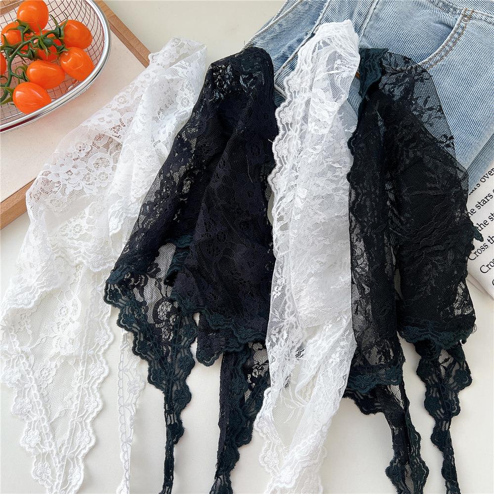Vintage Lace Scarf Triangle Ne - Vintage Fashion Houses review and price