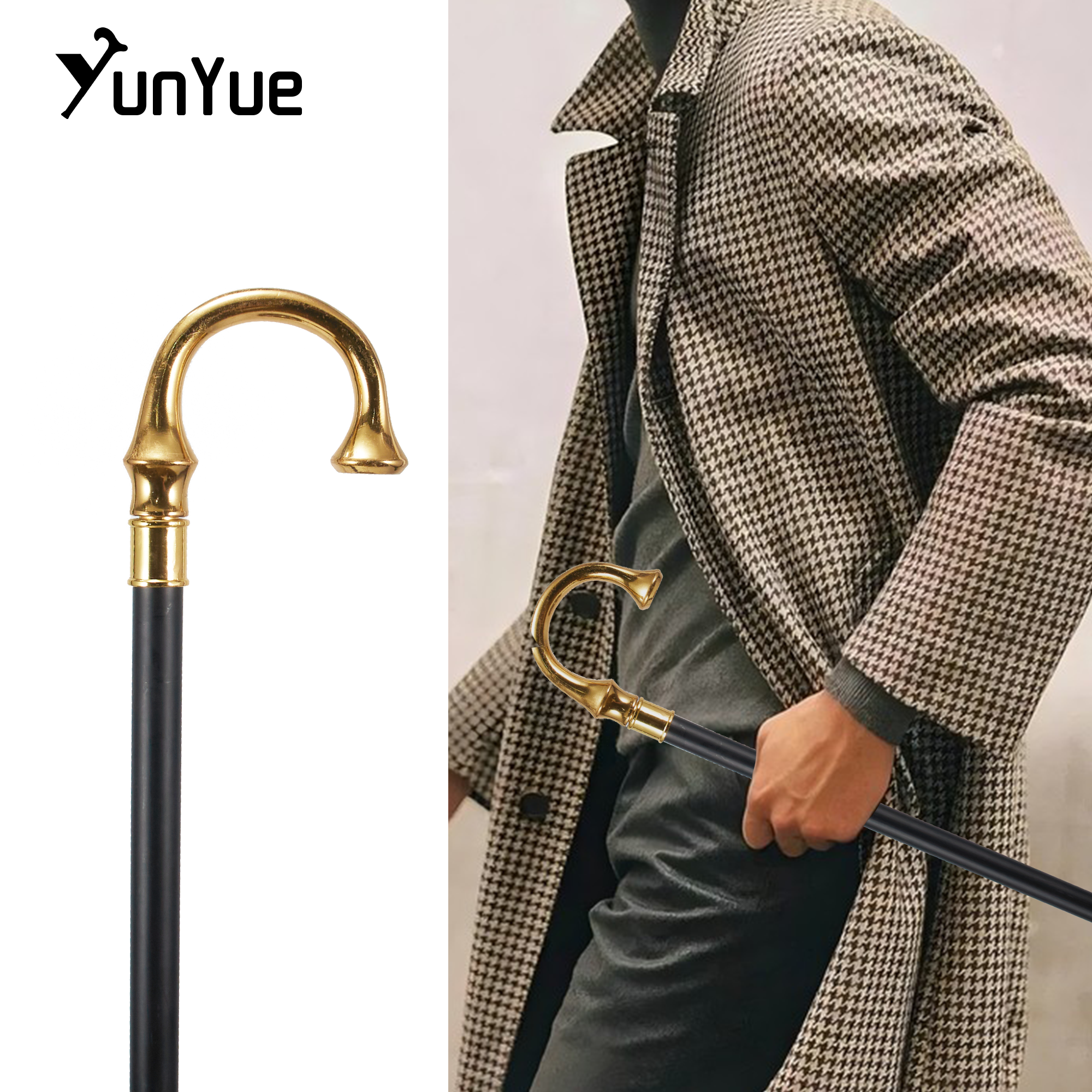 Gold Umbrella Handle Fashion W - Vintage Fashion Collection review and price