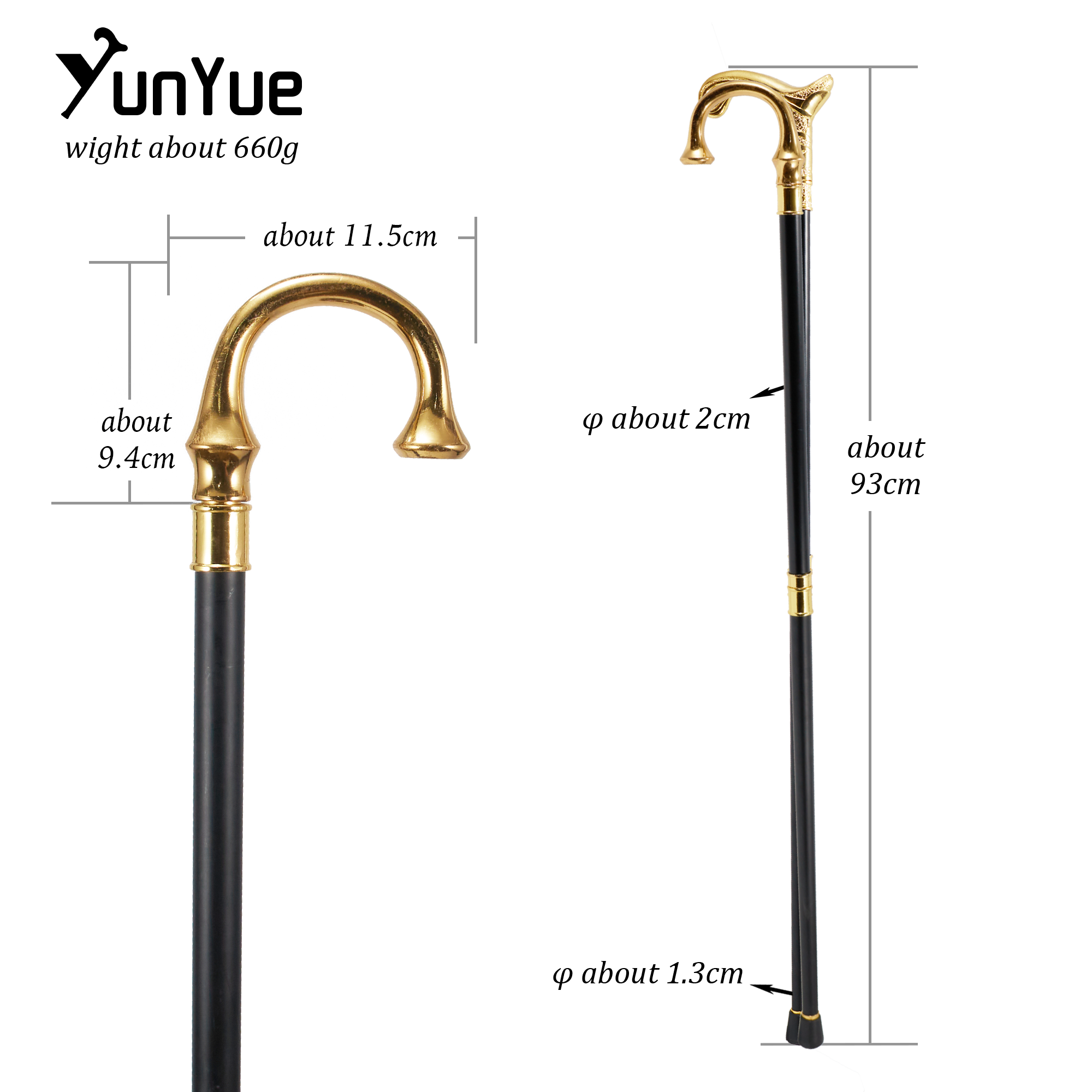 Gold Umbrella Handle Fashion W - Vintage Fashion Collection review and price