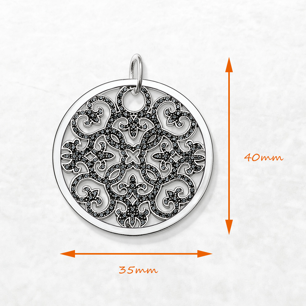 Pendant Arabesque Disc Ornamen - Vintage Fashion Ornaments review and price