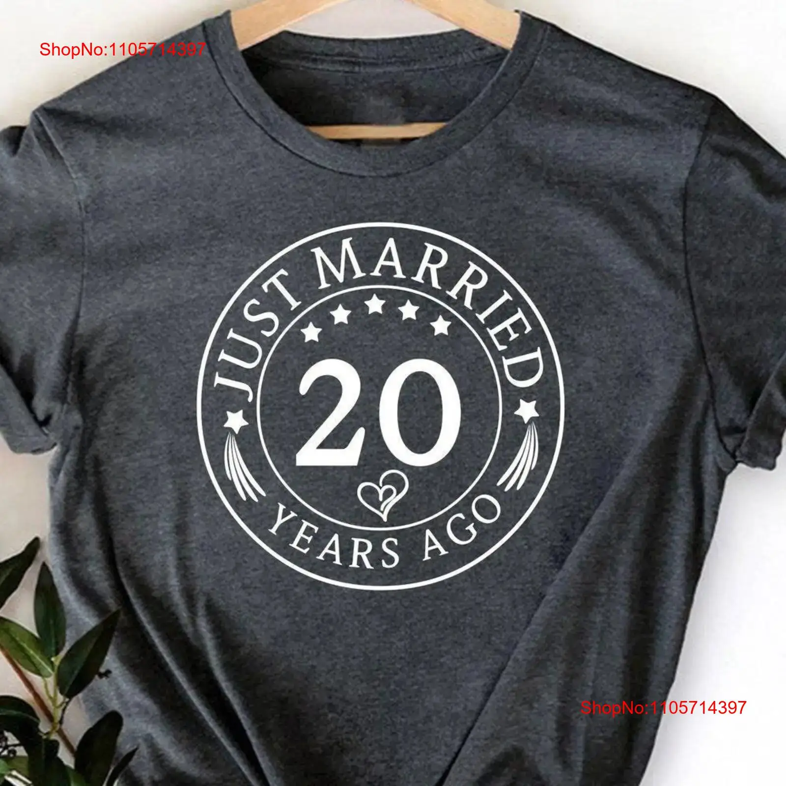 Just Married T Shirt Wife And  - Vintage Fashion Hub review and price