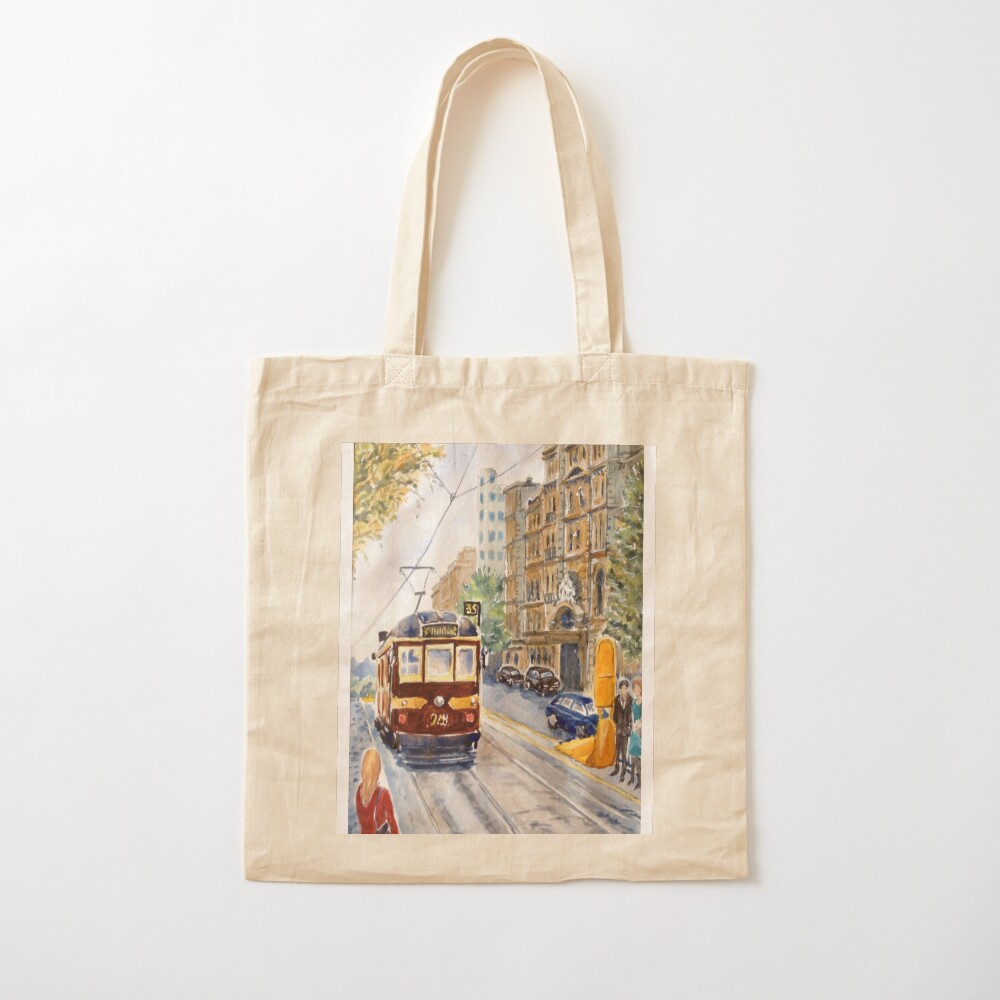 Vintage Tram, Melbourne Tote B - Vintage Fashion Melbourne review and price
