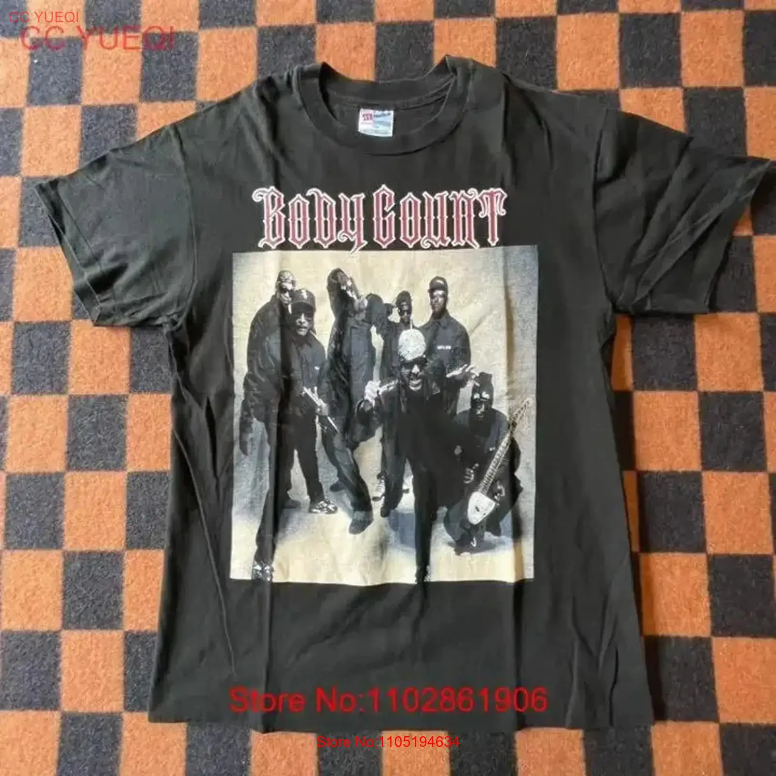 BODY COUNT T Shirt ICE VINTAGE - Vintage Fashion Jersey review and price