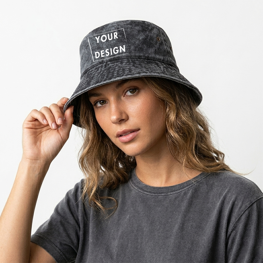 Custom Washed Vintage Bucket H - Vintage Fashion Design review and price