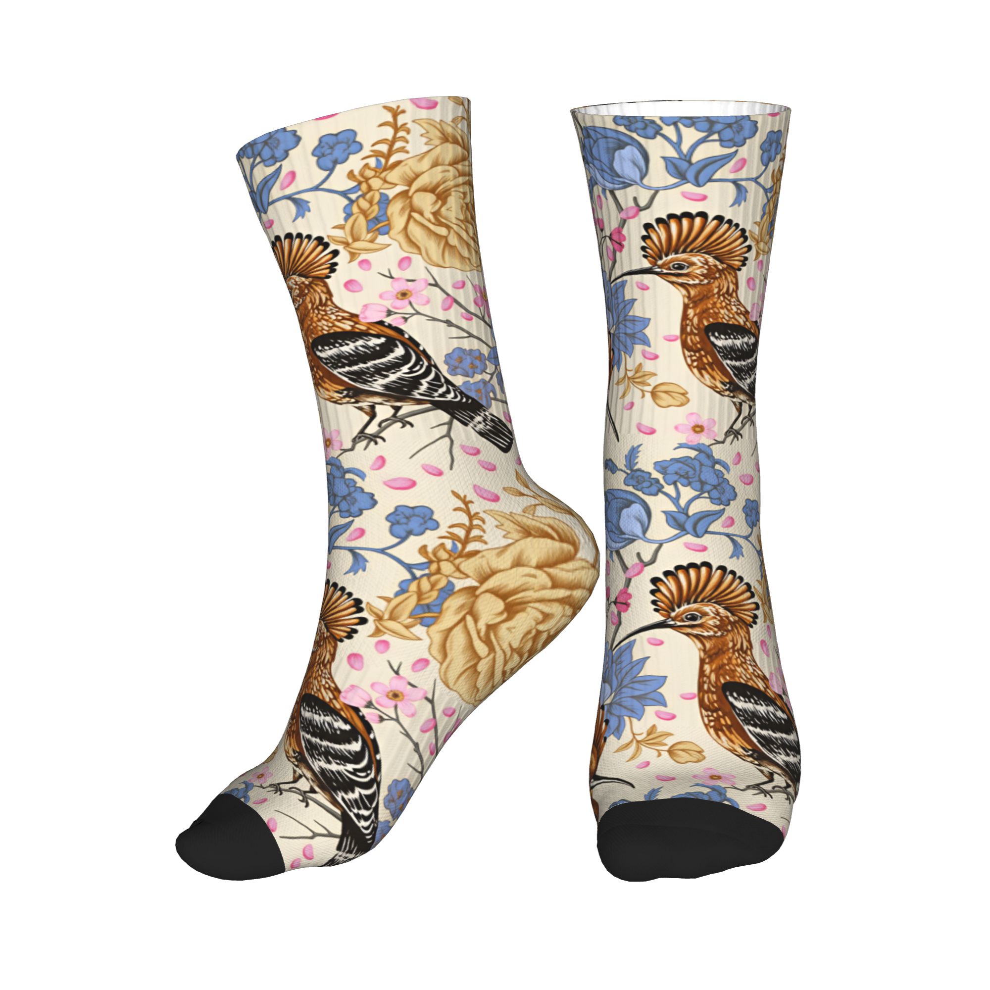 Hoopoe Bird Blue Peony Vintage - Vintage Fashion For Men review and price