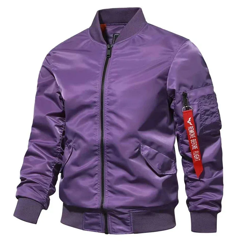Bomber Jacket Men Winter Autum - Varsity Jacket Wool review and price